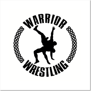 Warrior Wrestling Suplex Viking Weave Posters and Art